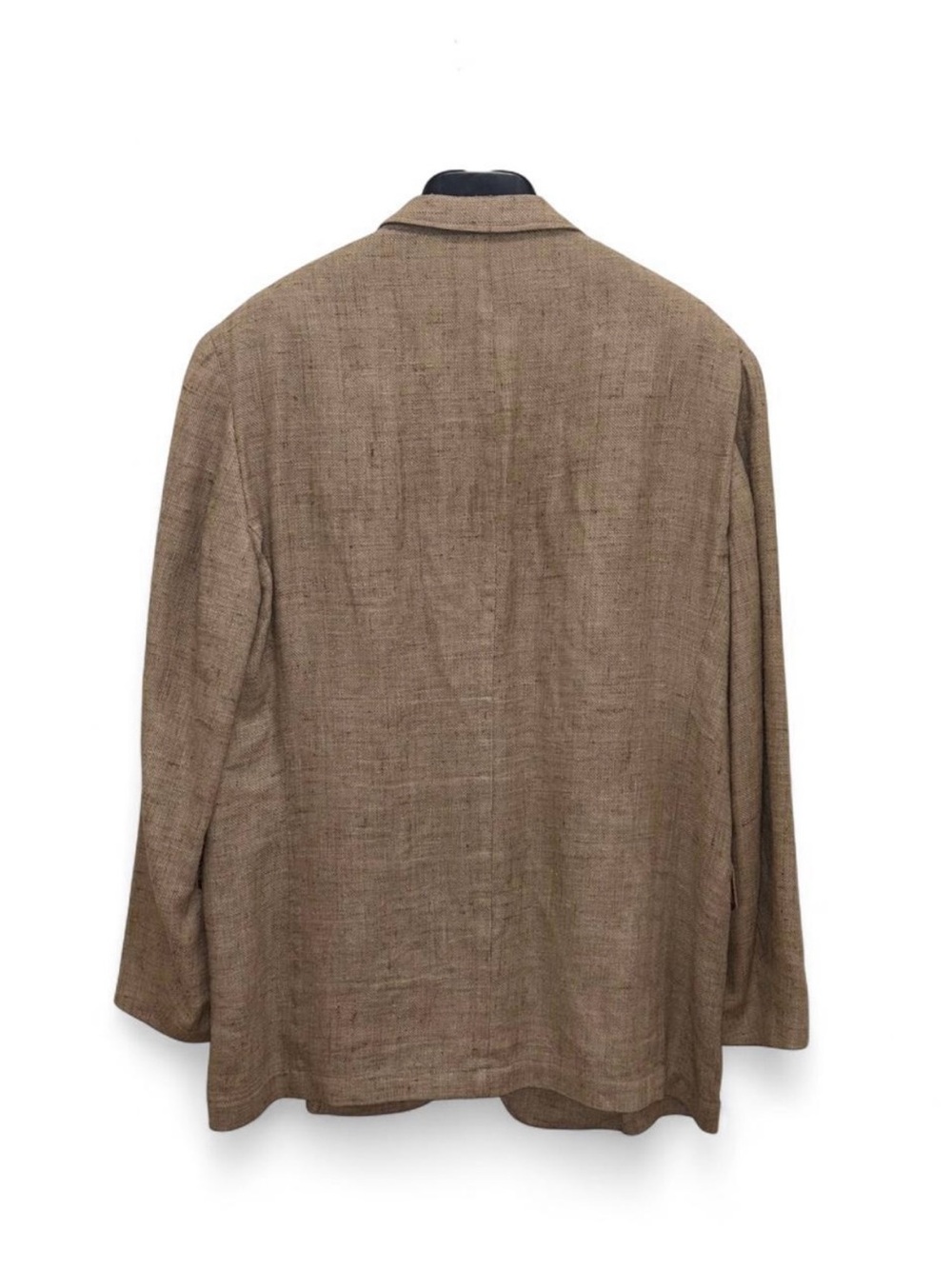 John Varvatos $1790 Italian Linen/Silk Blazer Size 44 XL Resort Old Money Rustic - Picture 3 of 16
